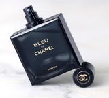 Nước Hoa Chanel Nam Bleu De Chanel Parfum 100ML 2018 - Mạnh Mẽ Hơn, Lịch Lãm Hơn. ( chữ vàng ) sẵn hàng .