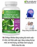 Viên Uống Bổ Não Trunature Ginkgo Biloba 120mg 340 Viên MỸ. ( cải thiện tuần hoàn não , phục hồi trí nhớ)