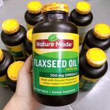 Dầu hạt lanh Omega 3-6-9 Nature Made Flaxseed oil 1400 mg 300 viên Mỹ .( mẩu mới).