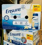 Sữa Ensure Nước Thùng 24 chai 237ml mỹ