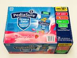 Sữa nước Pediasure thùng 24 chai  237ml của Mỹ .cho bé từ 2-13 tuổi. vị dâu  ( mẫu mới ).