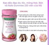 Viên nhai bổ sung Biotin Hair, Skin & Nails 80 viên mỹ.