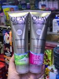 SỮA RỬA MẶT OLAY SCRUBS 5 IN 1 DETOXIFYING VITAMIN C BLACK CHARCOAL 125ml của Mỹ .