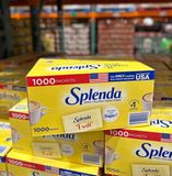 ĐƯỜNG ĂN KIÊNG SPLENDA DÀNH CHO NGƯỜI TIỂU ĐƯỜNG VÀ ĂN KIÊNG - Mỹ. Hộp 1.2kg gồm 1200 gói .