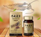 Đông Trùng Hạ Thảo Aishodo Tohchukasou Premium 60 Viên Nhật Bản. ( Hàng siêu cấp )