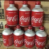 Cocacola Nhật Bản Thùng 24 Chai Nhôm nắp vặn 300ml.