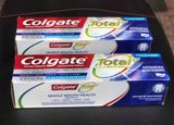 Kem đánh răng Colgate Total Advanced Whitening của Mỹ 181gr