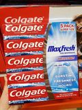 Kem đánh răng Colgate Total Advanced Whitening của Mỹ 226g.