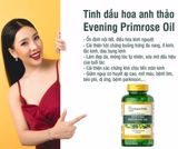 Tinh dầu Hoa Anh Thảo Evening Primrose Oil 100mg  120 viên Mỹ .