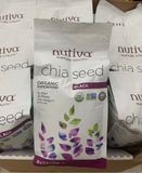 Hạt chia hữu cơ Mỹ Nutiva Organic Black Chia Seed 1.36kg