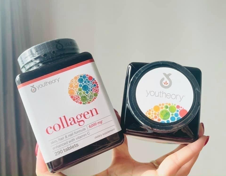 Viên collagen hộp 290 viên hàng mỹ