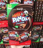 Bánh Gấu Hello Panda Chocolate 680g (Thùng 32 Gói) Hàng Mỹ.