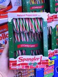 Kẹo gậy Candy Canes Spangler vị Peppermint hộp 12 cây Mỹ .