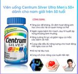 Centrum Vitamin tổng hợp Centrum Silver vitamin dành Cho Nam Giới Trên 50 Tuổi hộp 200 viên của mỹ.