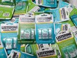 Miếng ngậm thơm miệng Listerine Pocketpaks (Vĩ 3 hộp x 24 miếng) hộp 72 miếng Hàng Mỹ .m