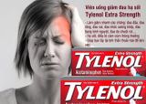 Tylenol Extra Strength 500mg 290 viên dảm đau hạ sốt của Mỹ.