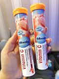 Viên sủi bổ sung vitamin  C Mivolis và khoáng chất , tăng đề kháng, ống 20 viên đức .  ( Thơm ngon dễ uống)