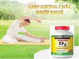 Viên uống Vitamin D3 Kirkland Extra Strength D3 50mcg hộp 600 viên của Mỹ