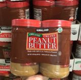 BƠ ĐẬU PHỘNG Kirkland  organic peanut butter Hộp 793gr  của Mỹ ( bơ nhuyễn mịn )