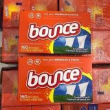 Giấy Thơm Quần Áo Bounce Fabric Softener Sheets Outdoor Fresh 160 tờ (Mỹ)