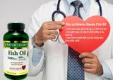 Dầu cá omega3  Fish Oil 1400mg hộp 130 viên của Mỹ .