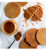 BÁNH QUẾ TRÁNG MIỆNG LE CHIC STROOPWAFELS CARAMEL 1260g 40 Cái MỸ .