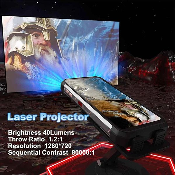  8849 Tank 2 | Smartphone Tích Hợp Máy Chiếu Laser + 2 Đèn Disco 