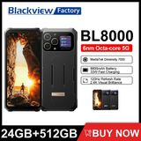  Blackview BL8000 5G | 24GB RAM - 512GB ROM | Giá hiện tại ở VN. 