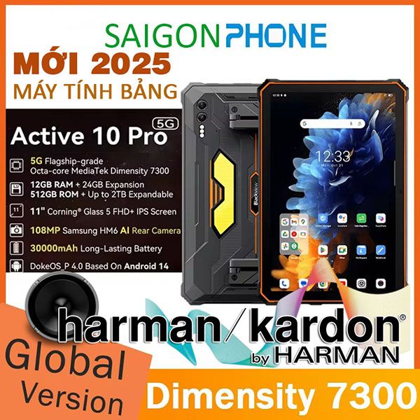 Tablet Blackview Active 10 Pro - SaiGonPhone.Com