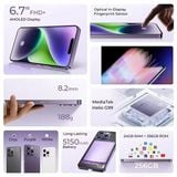  GIẢM GIÁ 500K OUKITEL P1 | 24GB (8+16) 256GB ROM, MTK Helio G99, 6.7'', 120Hz, AMOLED Display, Camera 50MP, 5150mAh, NFC. 