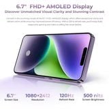  GIẢM GIÁ 500K OUKITEL P1 | 24GB (8+16) 256GB ROM, MTK Helio G99, 6.7'', 120Hz, AMOLED Display, Camera 50MP, 5150mAh, NFC. 