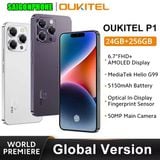  GIẢM GIÁ 500K OUKITEL P1 | 24GB (8+16) 256GB ROM, MTK Helio G99, 6.7'', 120Hz, AMOLED Display, Camera 50MP, 5150mAh, NFC. 