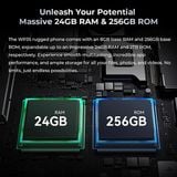  HẠ GIÁ 500.000Đ OUKITEL WP35 Có 5G | 24GBRAM, 256GBROM, PIN11000MAH, SIÊU MỎNG. 