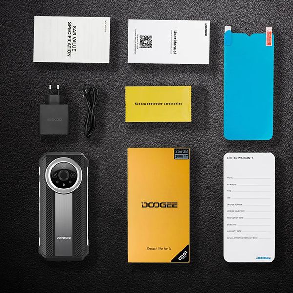  DOOGEE V31 GT | InfiRay Thermal Imaging | Ram 20GB - 256GB Rom - 50MP Camera - 10800mAh 66W 