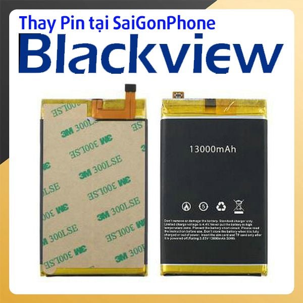 Thay pin Balckview chính hãng tại SaiGonPhone