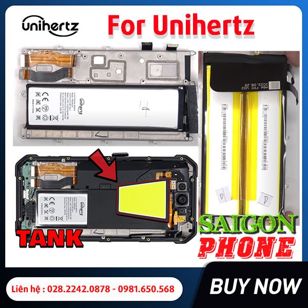 Thay pin Unihertz chính hãng tại SaiGonPhone