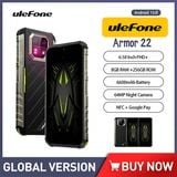  Ulefone Armor 22 | Flagship Ram 16GB + 256GB | Sát Thủ Nhìn Đêm 64MP + IR LEDs 