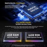  Ulefone Armor X13 Lên đến 12GB + 64G Android 13， 6320mAh 50MP 6.52
