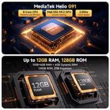  Ulefone Armor X32 4G | Helio G91, RAM 12GB, ROM 128GB, 5500mAh, Night vision 20MP, Android 14 chống nước, , NFC 