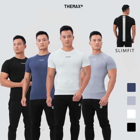 Áo cộc tay body phối lưng vải thun lụa The Max G02238