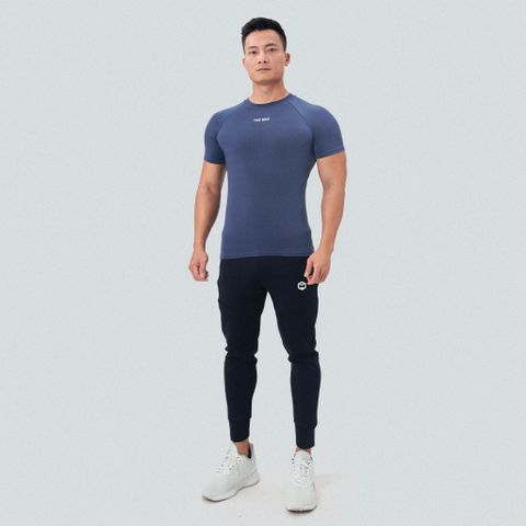 Áo cộc tay body phối lưng vải thun lụa The Max G02238