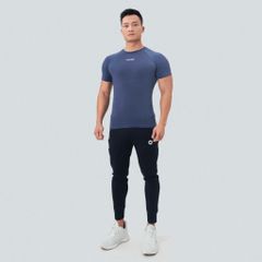 Áo cộc tay body phối lưng vải thun lụa The Max G02238