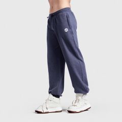 Quần jogger lót bông rút gấu form suông vải nỉ cotton G12227 (cotton, suông, bigsize, oversize, dáng rộng)