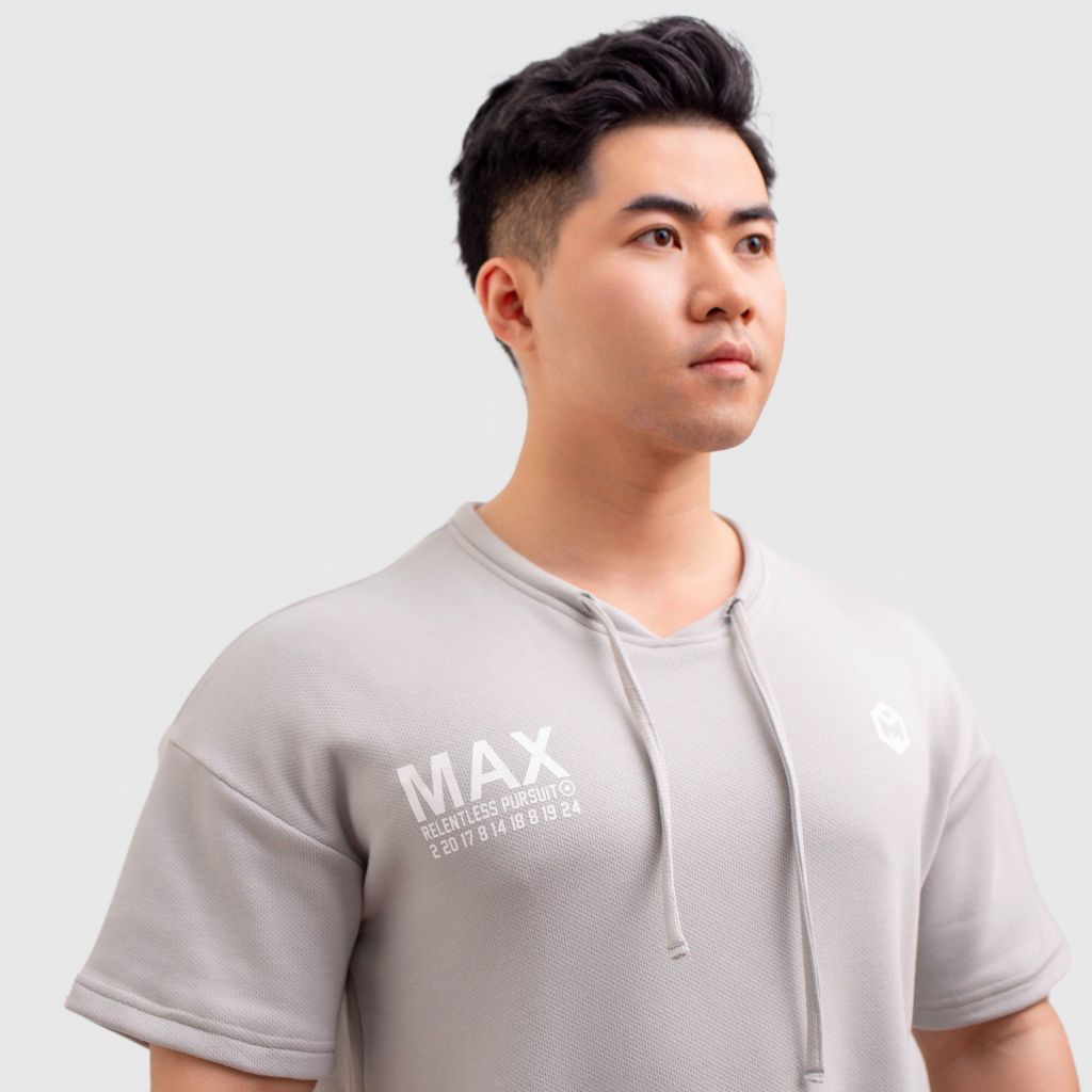 Áo cộc tay OVERSIZE phối dây THE MAX G08176