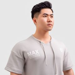 Áo cộc tay OVERSIZE phối dây THE MAX G08176