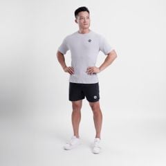 Áo cộc tay dáng suông vải tăm lạnh siêu nhẹ logo The Max G09198