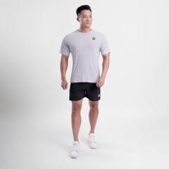 Áo cộc tay dáng suông vải tăm lạnh siêu nhẹ logo The Max G09198