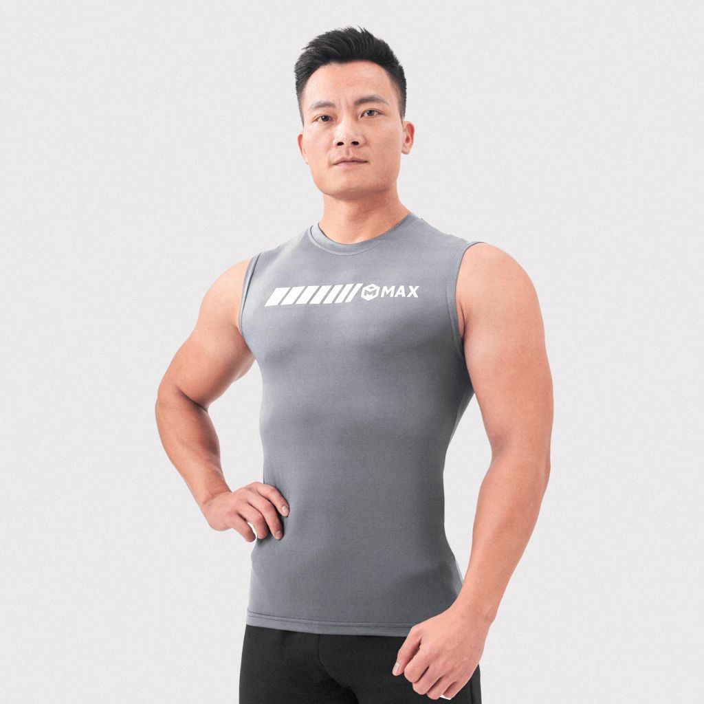 Áo ba lỗ sát nách vải thun lụa The Max G02236