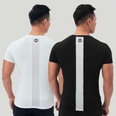 Áo cộc tay body phối lưng vải thun lụa The Max G02238