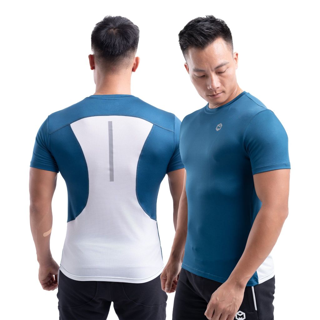 Áo cộc tay phối lưng dáng body THE MAX T72024 G07165